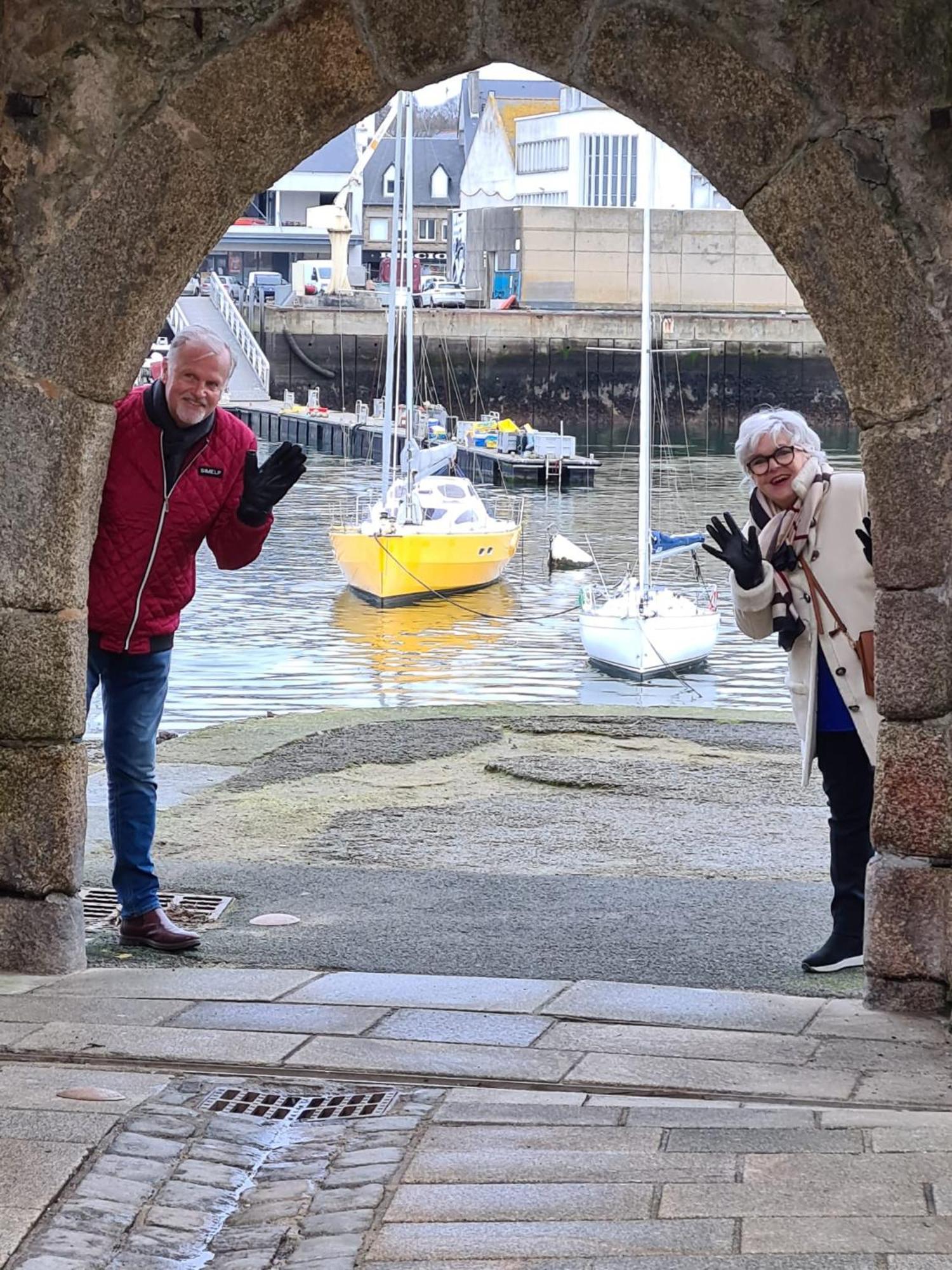 Studio Les Trois Etoiles De Mer Concarneau Exteriör bild